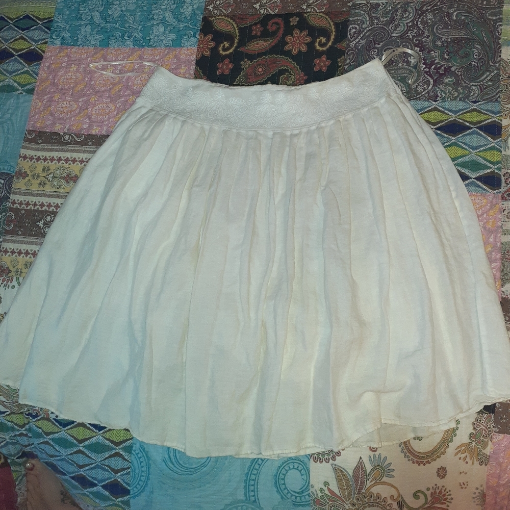 ***3 for $25 Off white skirt size 16